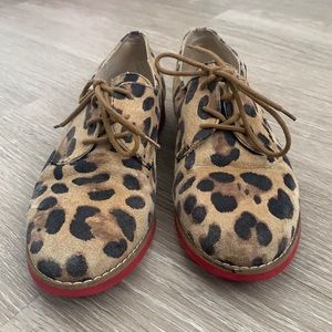 Steve massed leopard print flats